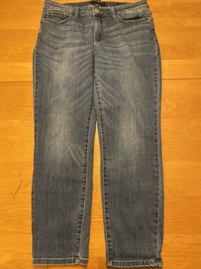 Judy Blue Women's Blue Denim Ankle Jeans